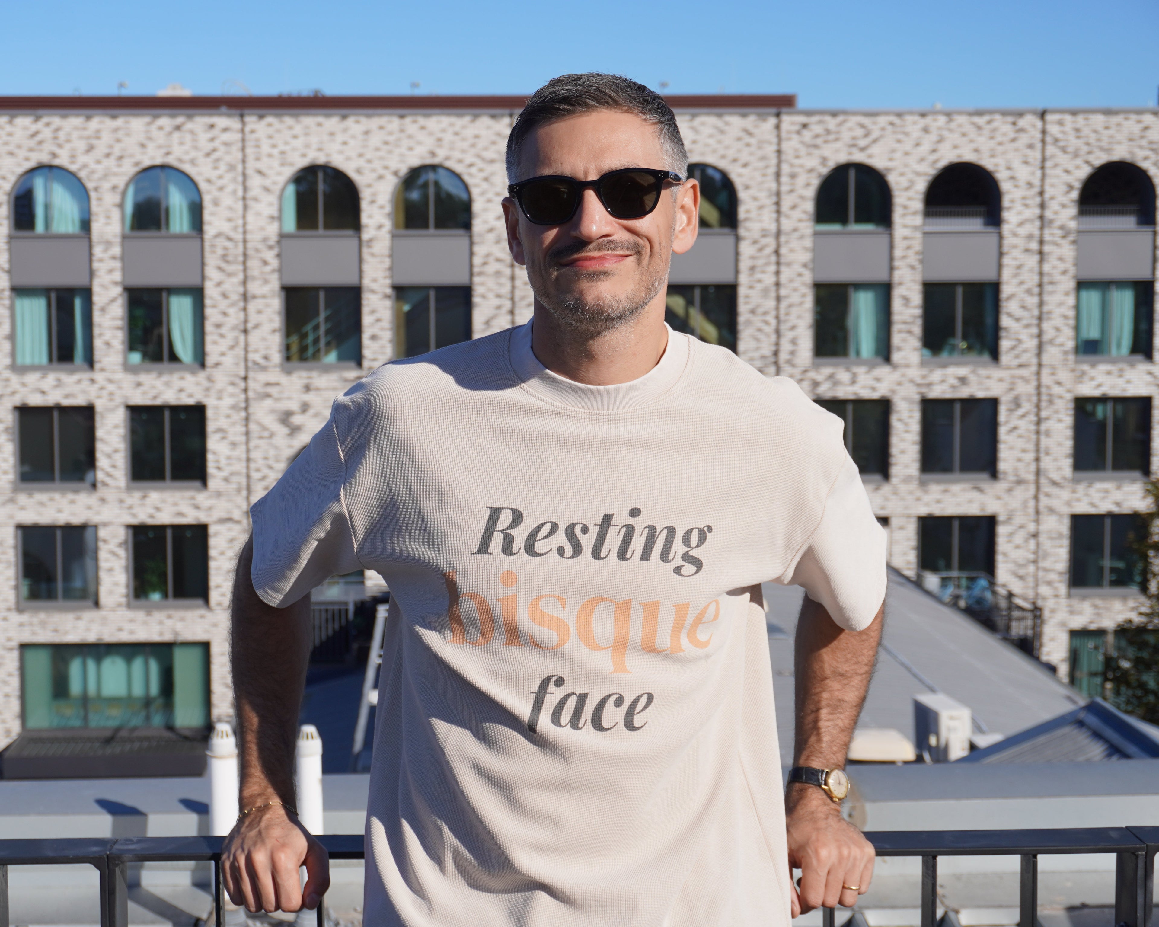 Resting Bisque Face | Unisex Pottery T-Shirt