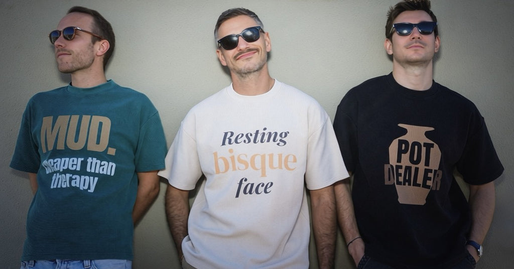 Resting Bisque Face | Unisex Pottery T-Shirt